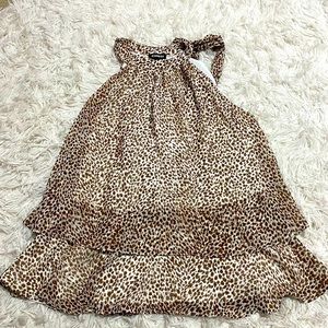 NWOT Express cheetah top!
